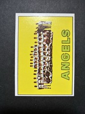 1967 Topps California Angels Team Card  327 Ex-exmt