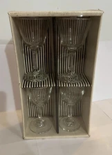 Mr. Pro Home Bartender Set Vintage 4 1/2oz Cocktail Glasses NEW SEALED Libby