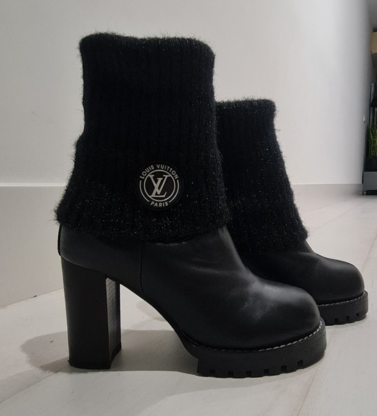 Botin plataforma Piel y Lana LV