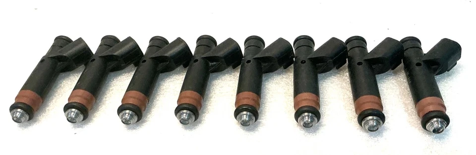 Inyectores de combustible DEKA UPGRADE x8 27 lb para Chrysler Dodge Jeep Mitsubishi 2004-07 Foto 2 de 4