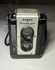 ARGUS ARGOFLEX Seventy-Five 75 TLR 1950s Antique 620 Film Camera UNTESTED 