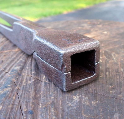 THICK PICKUP ''BOX JAW'' FORGING BLADESMITH KNIFE 20'' TONGS BLACKSMITH ANVIL TONGS
