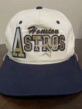 1990s 90s  New Era Pro Model Houston Astros  SnapBack Hat Cap KMG Adjustable MLB