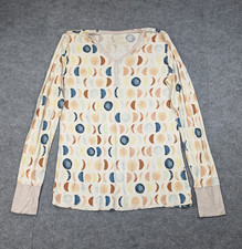 Little Sleepies Pajama Top Womens Small Bamboo Viscose Comfort Lightweight Shirt