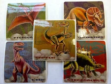 25 Dinosaur Stickers Party Favors Teacher Supply Dino T-Rex Stegosaurus 