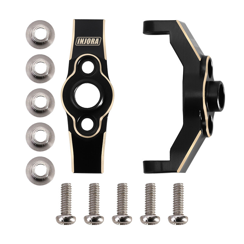 INJORA Verstellbarer Aluminium Drop Hitch Für 1/18 TRX4M RC Crawler – 2-teiliges Upgrade-Set