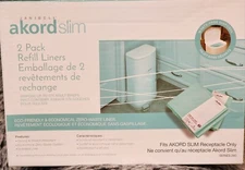  Akord Slim Refill Liners Adult Underwear Disposal 2 Pack Refill 