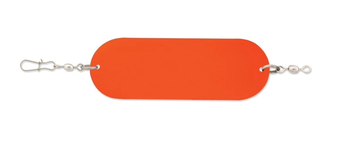 Luhr Jensen Dodger Taille 2, 9 7/8 Pouces, Clignotant Rare, Bon état