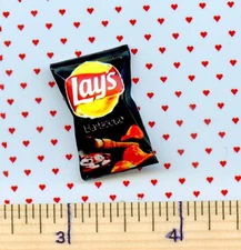 DOLLHOUSE Miniature Size POTATO CHIP Bag BBQ