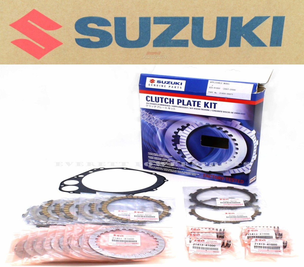 Clutch Kit Complete 07-08 GSXR1000 GSXR GSX-R1000 Springs Plates