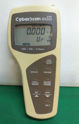 10488 EUTECH INSTRUMENTS CON/TDS/C METER CYBERSCAN CON 200