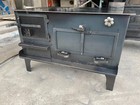 Extra Large Wood Stove, Wood Burning Cooking Oven, Handmade Kitchen Stove