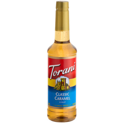 Torani Classic Caramel Flavoring Syrup 750 mL 880601398