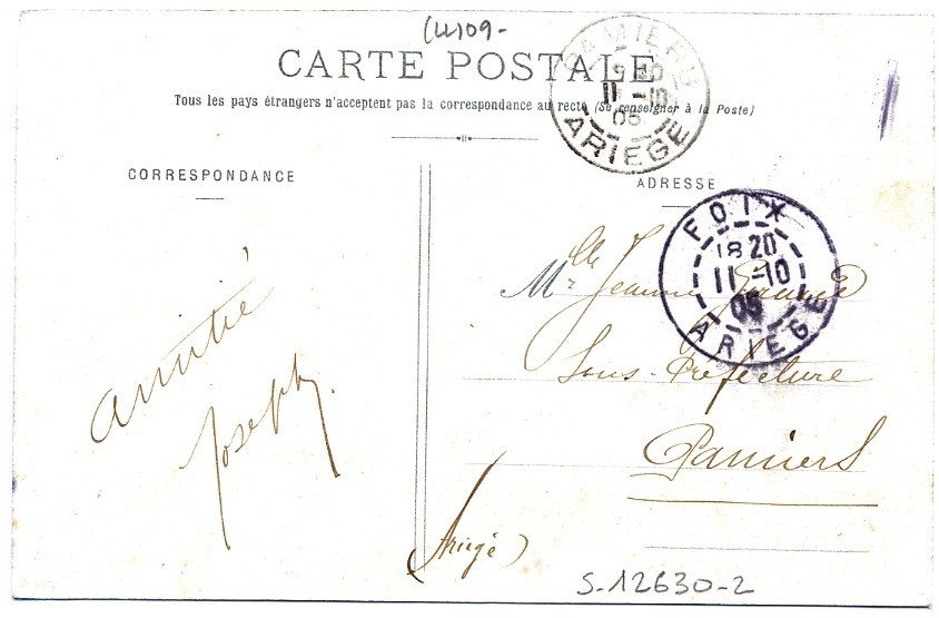 (S12630) FRANCE 09 FOIX CPA DAUPHIN F. ed. eBay