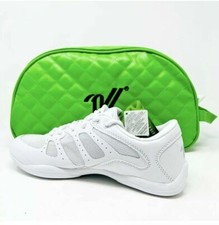 WOMEN GIRL LACE-UP GYM SPORT AEROBICS CHEERLEADING DANCE SHOES TRAINING SNEAKERS