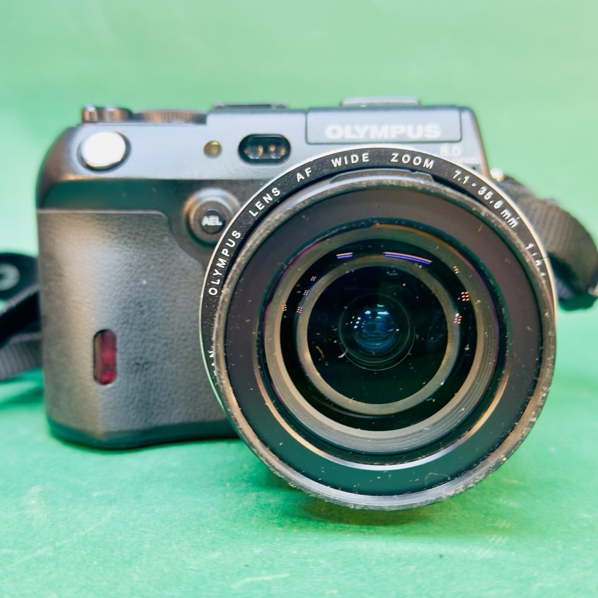 Olympus Camedia C-8080 8MP Digital Camera Amazing Optics, Y2K