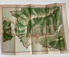 TOPOGRAFIA-DISEGNO TOPOGRAFICO-PANTOGRAFO-ANTICO MANUALE ILLUSTRATO-DEL FABRO