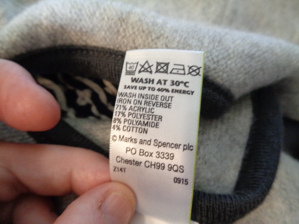 M&S Womens Long grey Hooded Cardigan Size L Used eBay