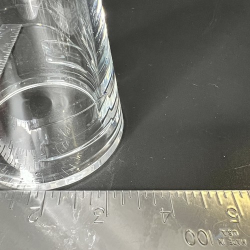 Waterford John Rocha Cut Crystal INCLINE GEO 9" Bud Vase Contemporary - Picture 6 of 7