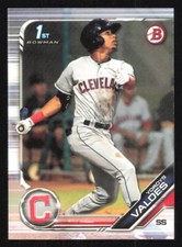 2019 Bowman Draft YORDYS VALDES 1st Year Baseball card CLEVELAND GUARDIANS #14