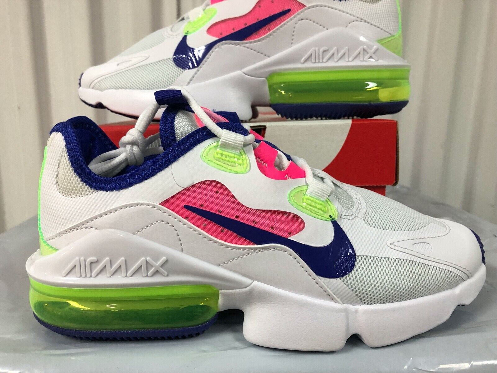 Wmns Nike Air Max Infinity 2 AMD White Purple Pink Green 6 CZ0436