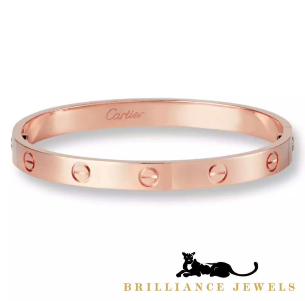 rose gold cartier