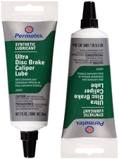 Permatex 20353 PAIR Set of 2 Ultra Disc Brake Caliper Lube 2 oz Tube with nozzle