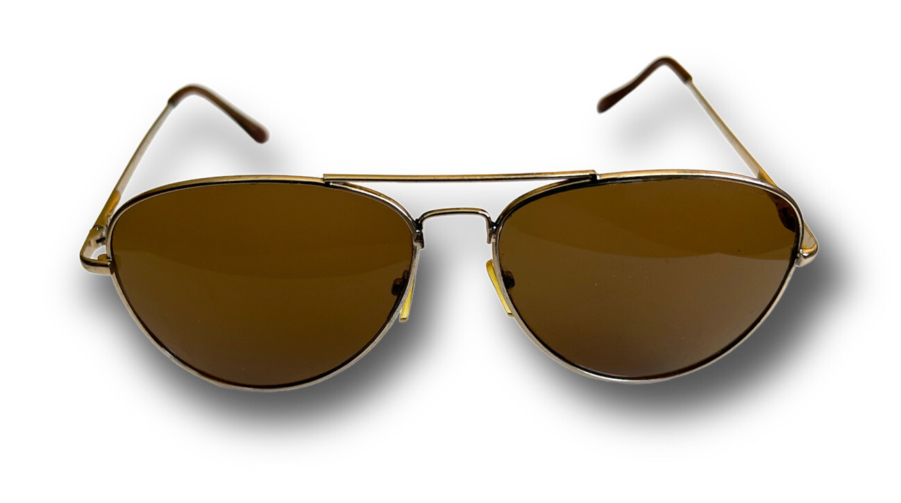 Aviator Sunglasses Top Gun Classic Metal Spring Frame Men Women Pilot UV 100%-image