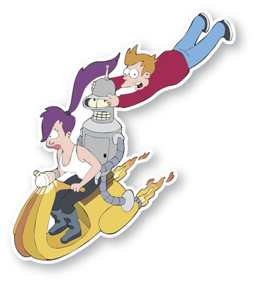 Stickers Futurama Pour Personnaliser Votre Pincab Ou Flipper – Fabriqué En France