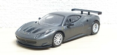 1/64 Kyosho FERRARI 458 ITALIA GT2 GREY diecast car model NEW | eBay