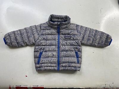 Patagonia Baby Down Sweater Toddler Size 3-6M Down Filled Zip