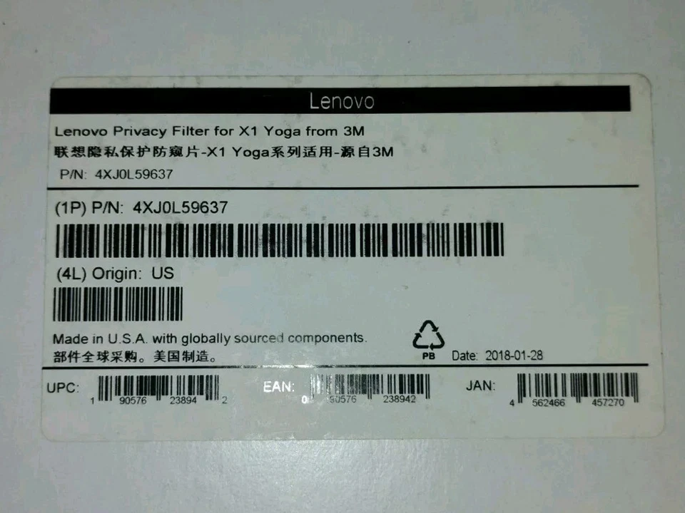 Lenovo Privacy Filters From 3M - Image 3 of 3