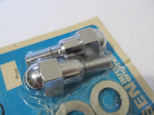 NOS Ansen Sprint Chrome Lug Nuts #127 Set of 4 - Car Wheel Automobile Parts - Picture 5 of 8