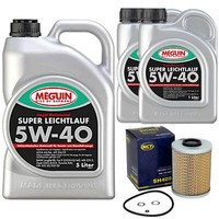 MotoröL Set 5W-40 Vollsynth Meguin 7 Liter + ÖLfilter FüR BMW 3Er 320I 328I E36