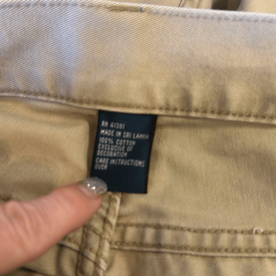 Polo Ralph Lauren 650 Straight Mens Khaki Chino Pants size W35 L32