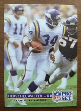 HERSCHEL WALKER, 1992 PRO SET #241