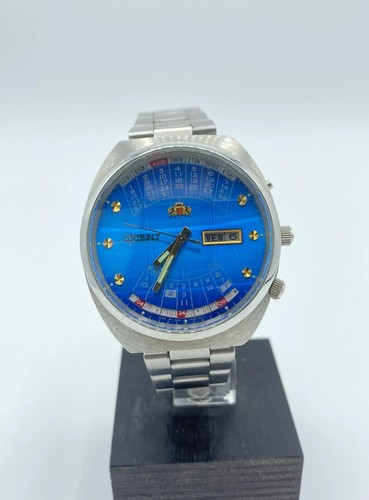 Orologio Watch Orient 21 JEWELS Multi year-month Calendar Automatic Vintage - Afbeelding 1 van 4