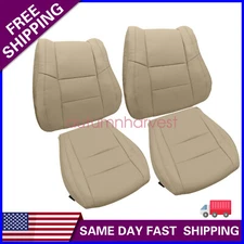 2011-2018 For Dodge Durango Driver / Passenger Bottom / Top Leather Seat Cover