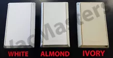 Vacuflo central vacuum "automatic" inlet valve, WHITE ALMOND or IVORY QTY 1