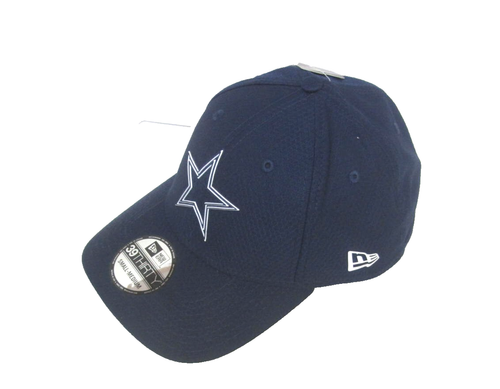 NFL Dallas Cowboys Blue Structured Training Stretch Fitted Hat, Size S-M - Picture 2 of 4
