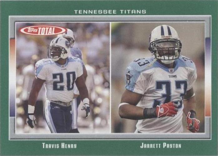 2006 Topps Total Jarrett Payton Travis Henry #225 - 1 of 2