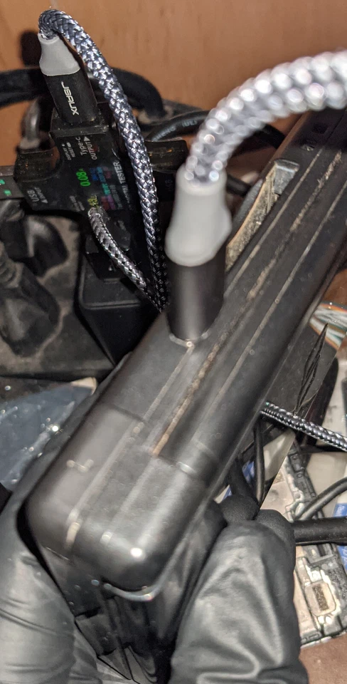 Nintendo DS Lite USB-C Replacement charge port w/ Jig+Bezel -USBC diy kit V2 - Image 3 of 4