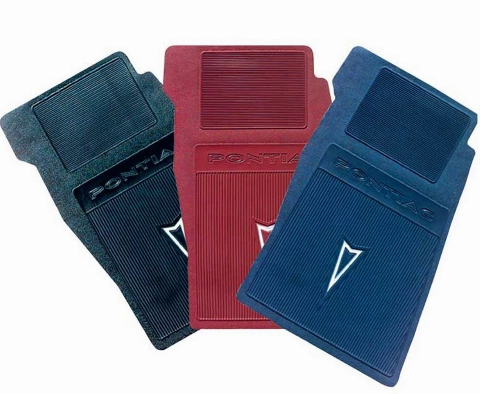 Juego de alfombrillas Pontiac negras 1967-1969 Firebird GTO Lemans Grand Prix Catalina Foto 4 de 4