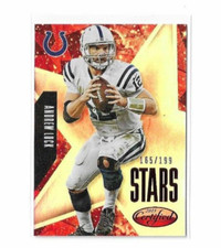 2015 Panini Certified Stars Mirror Red #35 Andrew Luck Indianapolis Colts /199