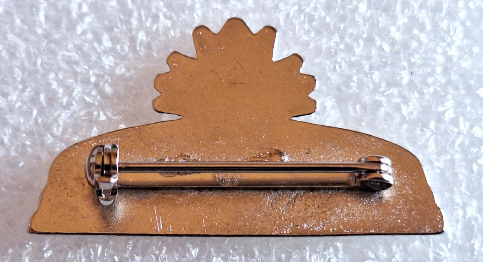 1983 CFL COUPE GREY CUP Vancouver MEDIA PIN - Toronto Argonauts WIN - Image 2 of 2