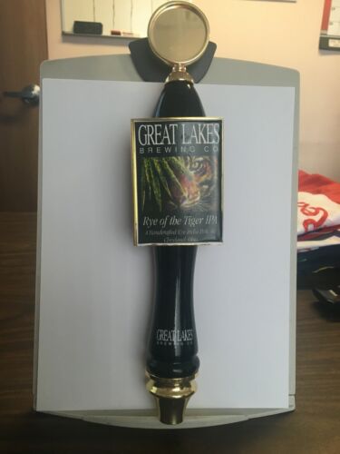 Great Lakes Brewing Co. Rye of the Tiger IPA Tap Handle