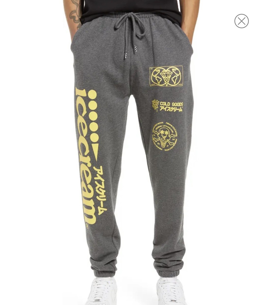 Ice Cream Men's I Scream Sweatpants Size Medium