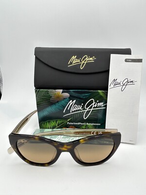 MAUI JIM Polarized Sunglasses MJ 820-10E Capri Tortoise Tan HCL Bronze NIB