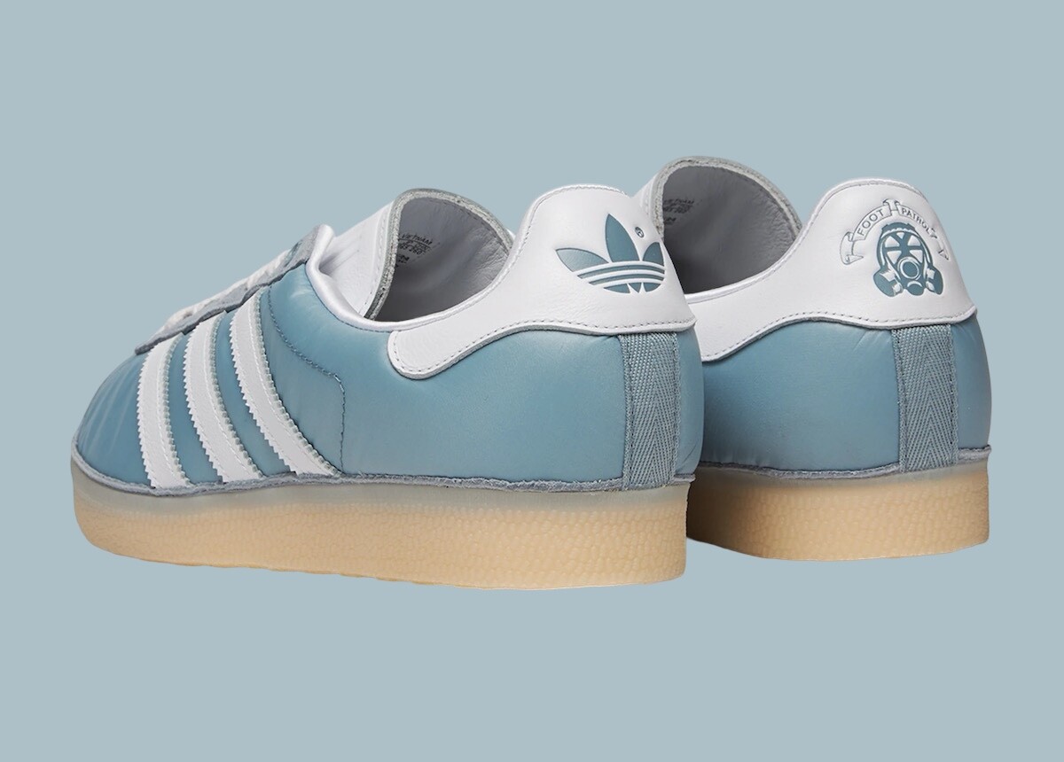 Adidas x Footpatrol Gazelle 85 Light Grey IG4524 Mens Casual