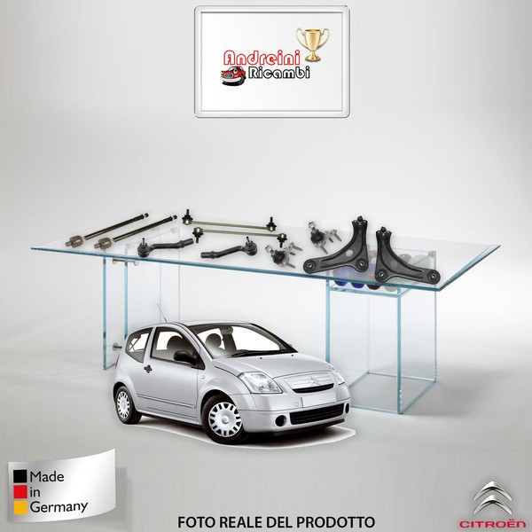 Set Waffen 8 StüCke Citroen C2 1.4 HDI 50KW 68CV Von 2009->-image